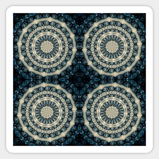 Abstract pattern with ornamental circles Sticker